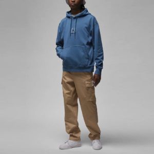 Air Jordan Flight Fleece Washed Pullover Hoodie 'Sky J French Blue' FB7290-427 sold by KicksCrew