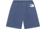 Li-Ning Chinese Color Label Logo Shorts 'Blue' AKST079-7 sold by KicksCrew