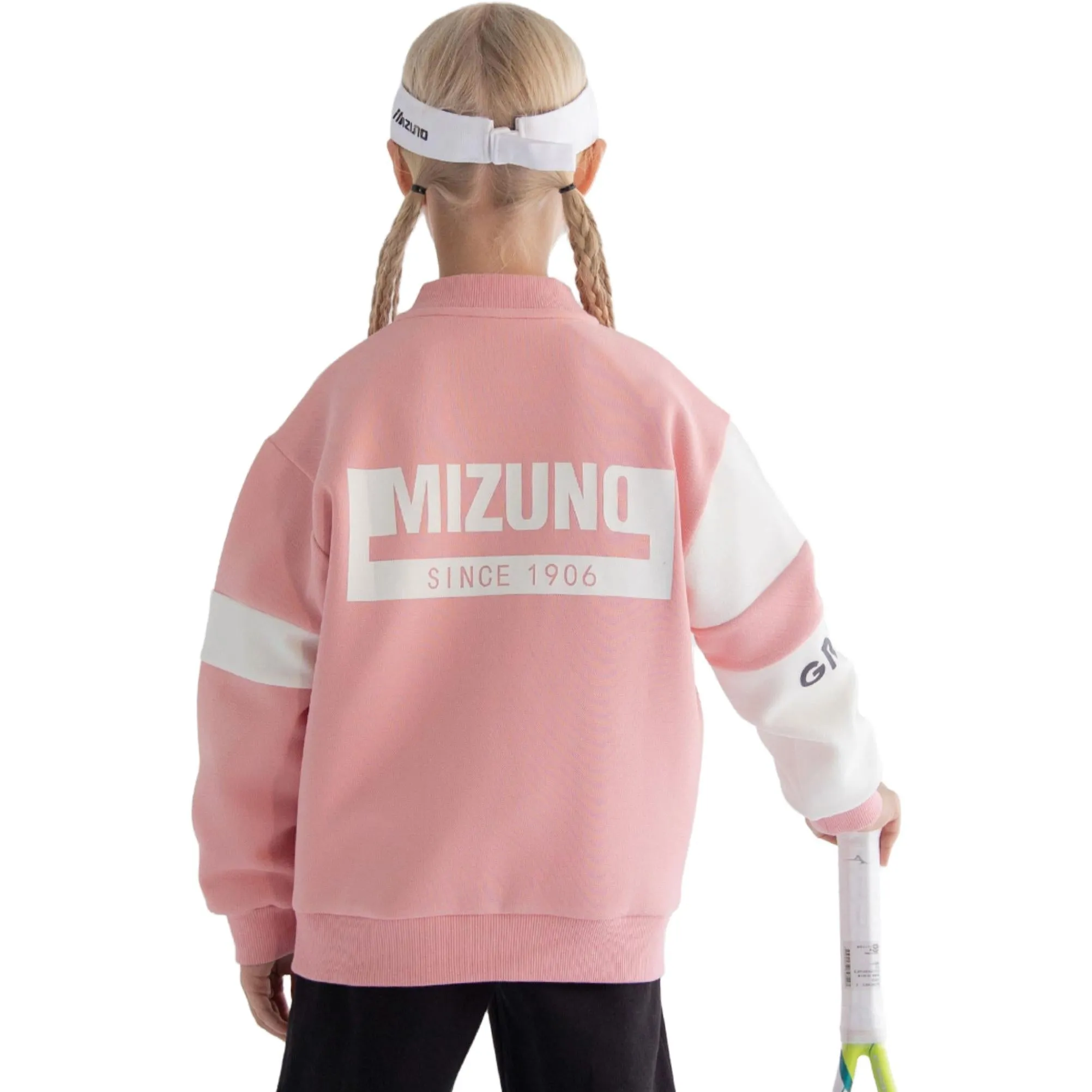 (GS) Mizuno Baseball Jacket 'Pink' W1027 sold by KicksCrew product image thumbnail 3