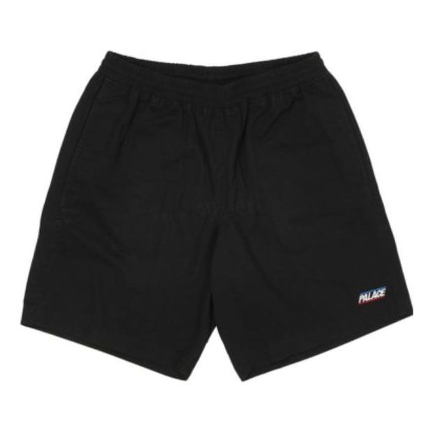 Palace SS22 Basically A Washed Cotton Shorts 'Black' PAL-SS22-350 sold by KicksCrew