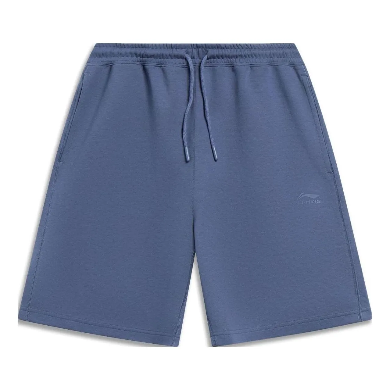 Li-Ning Chinese Color Label Logo Shorts 'Blue' AKST079-7 sold by KicksCrew