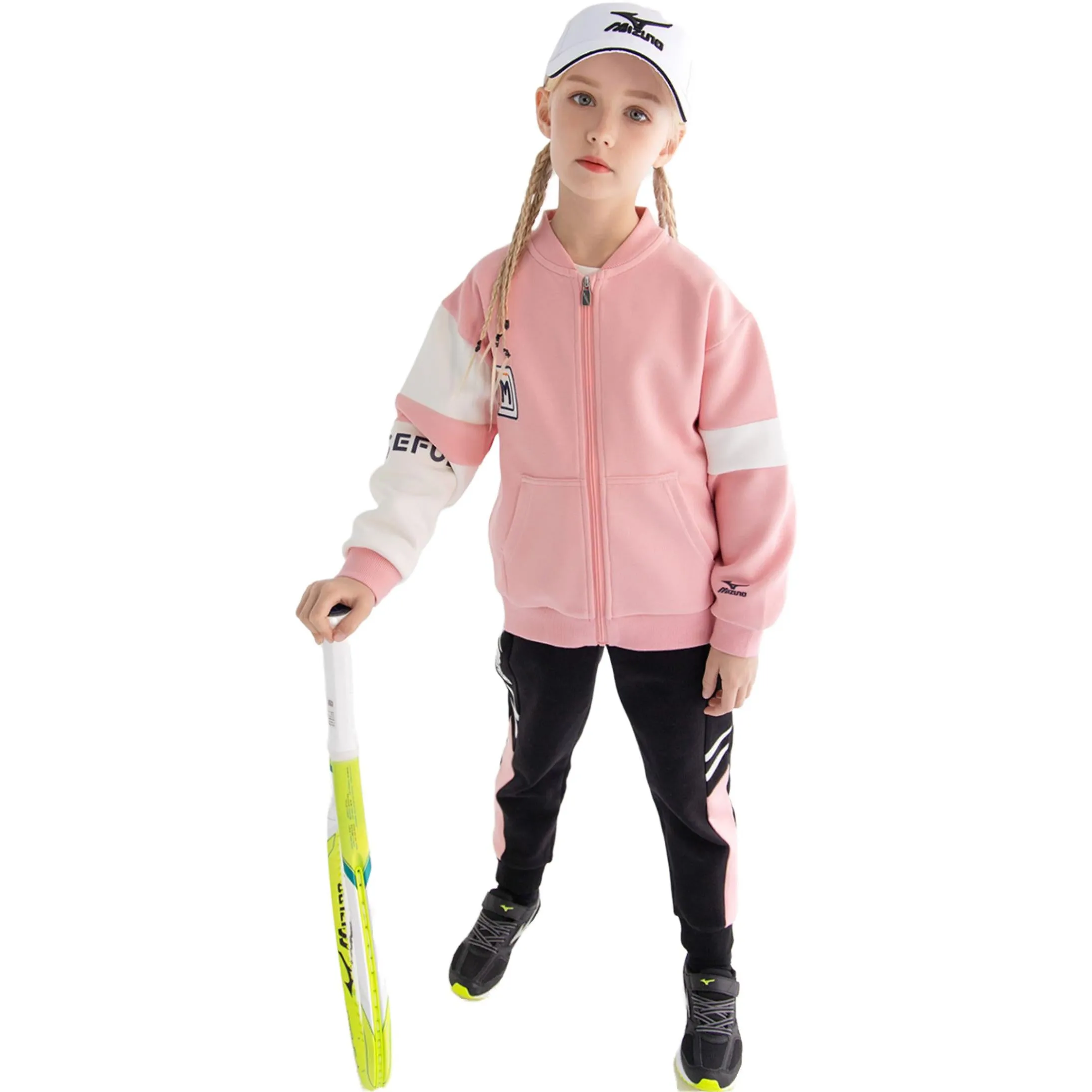 (GS) Mizuno Baseball Jacket 'Pink' W1027 sold by KicksCrew product image thumbnail 2