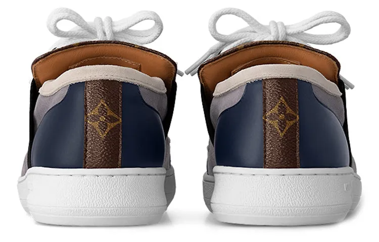 (WMNS) LOUIS VUITTON Lous Sneakers 'Blue Grey with Brown Monogram' 1ABUUP sold by KicksCrew product image thumbnail 4