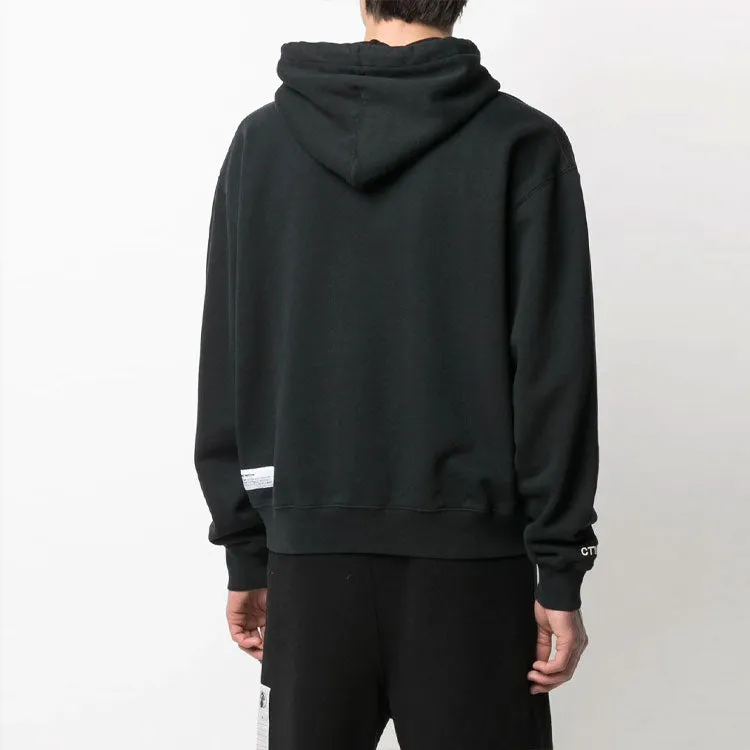 HERON PRESTON SS21 Herons Halo Hoodie 'Black Blue' HMBB015R21JER0011049 sold by KicksCrew product image thumbnail 4