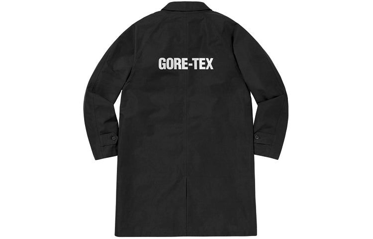 Supreme GORE TEX Overcoat 'Black' SUP-FW19-163 sold by KicksCrew product image thumbnail 2