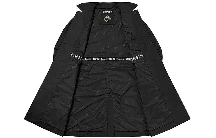 Supreme GORE TEX Overcoat 'Black' SUP-FW19-163 sold by KicksCrew product image thumbnail 3
