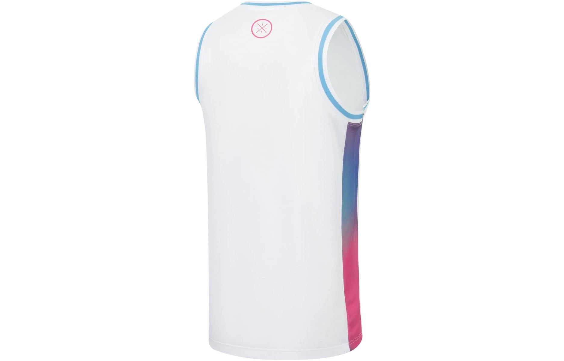 Li-Ning Way Of Wade Graphic Basketball Jersey 'White' AAYT051-4 sold by KicksCrew product image thumbnail 2