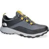THE NORTH FACE Cragmont Waterproof Hiking Shoes 'Black Grey Yellow' 52RC-NY7 sold by KicksCrew