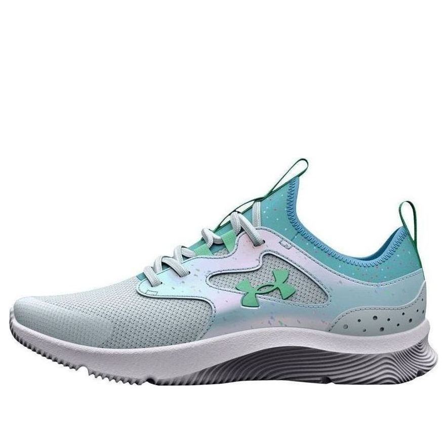 (PS) Under Armour Infinity 2.0 AL Printed Running Shoes 'Halogen Blue Iridescent' 3026167-401 sold by KicksCrew