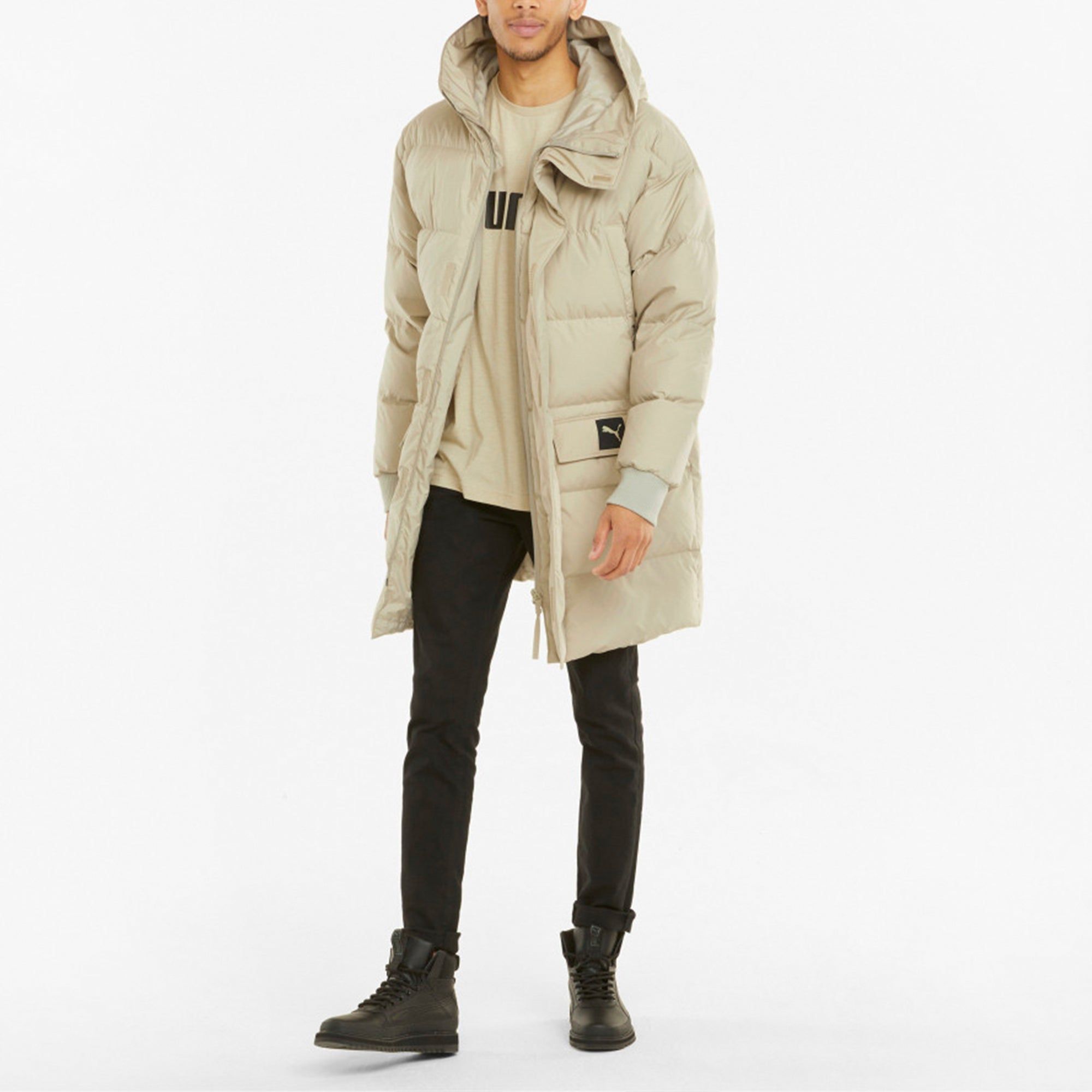 Puma Protective Down Puffer Jacket 'Beige' 847665-42 sold by KicksCrew product image thumbnail 3
