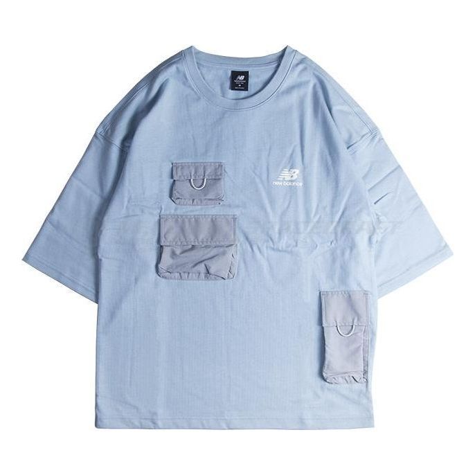 New Balance Casual Pocket Tee 'Sky Blue' AMT22361-HAS sold by KicksCrew