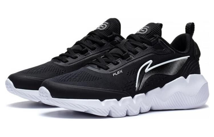 (WMNS) Li-Ning Flex 'Black White' AGLT114-1 sold by KicksCrew product image thumbnail 3
