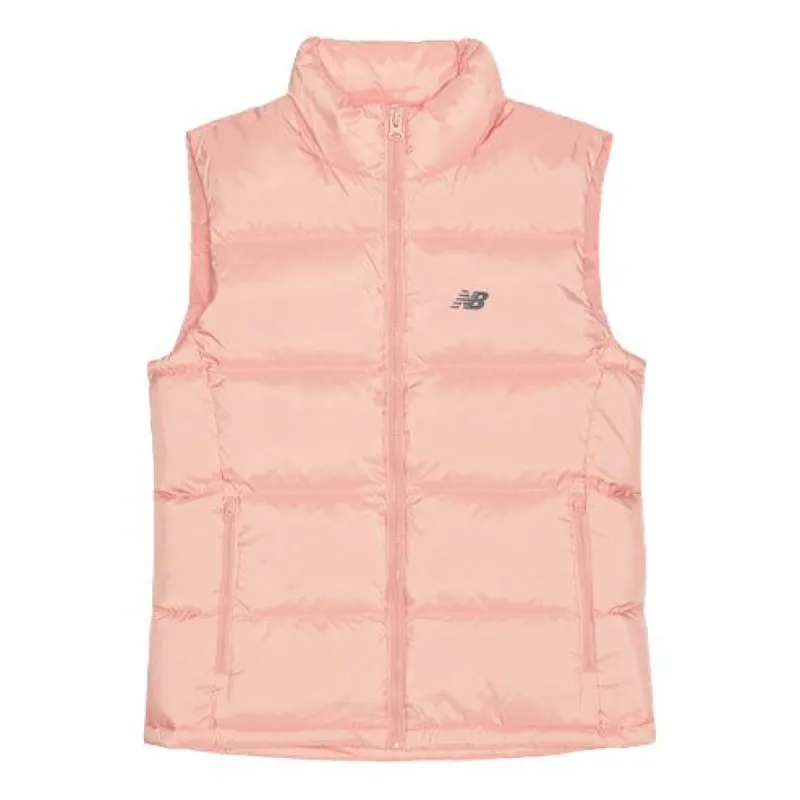 (WMNS) New Balance Classic Puffer Down Vest 'Pink' NJA4S012PK sold by KicksCrew