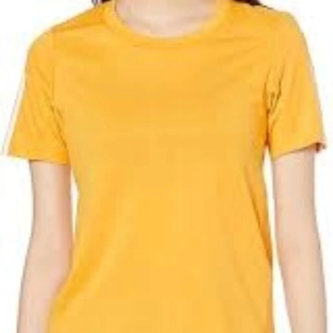 (WMNS) adidas Train Essentials Train Cotton 3-Stripes Crop T-Shirt Asia Sizing 'Yellow' IM5029 sold by KicksCrew product image thumbnail 2
