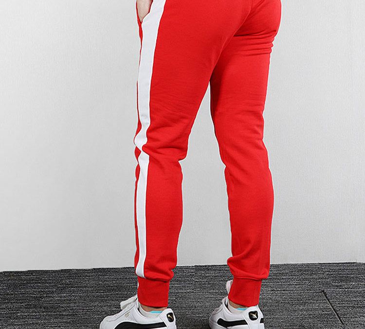 Puma Iconic T7 Track Pants 'Red White' 595983-11 sold by KicksCrew product image thumbnail 4
