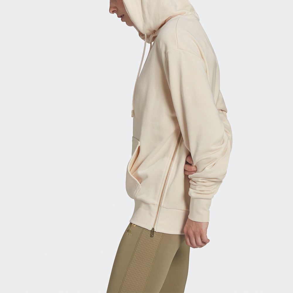 (WMNS) Adidas Originals Hoodies 'Beige' HG6657 sold by KicksCrew product image thumbnail 4