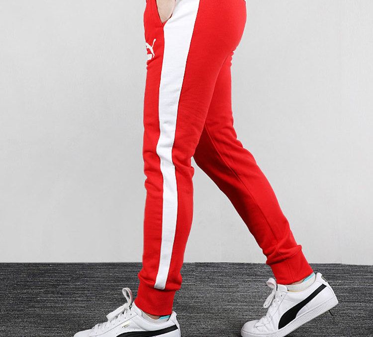 Puma Iconic T7 Track Pants 'Red White' 595983-11 sold by KicksCrew product image thumbnail 5