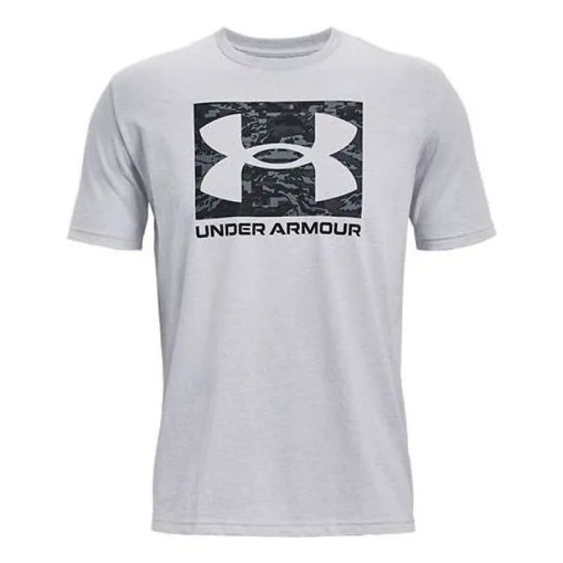 Under Armour ABC Camo Boxed Logo Short Sleeve T-shirt 'Light Grey' 1361673-011 sold by KicksCrew