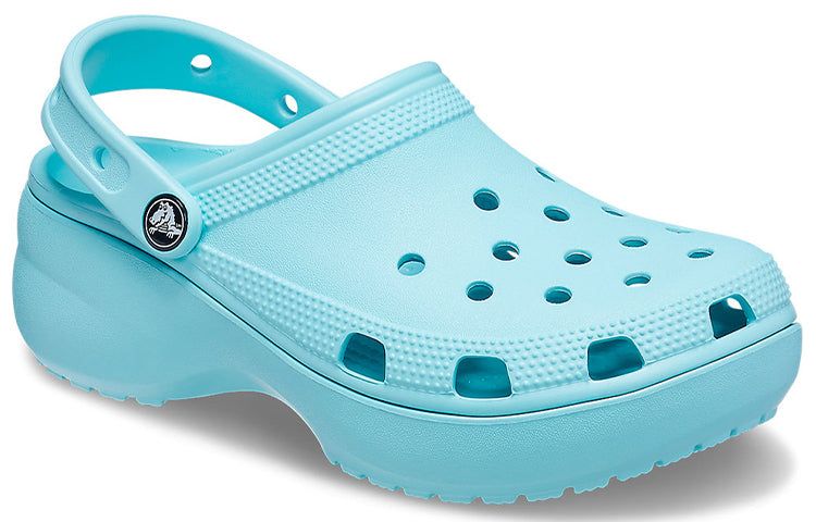 (WMNS) Crocs Classic Platform Clog 'Pure Water' 206750-4SS sold by KicksCrew product image thumbnail 3