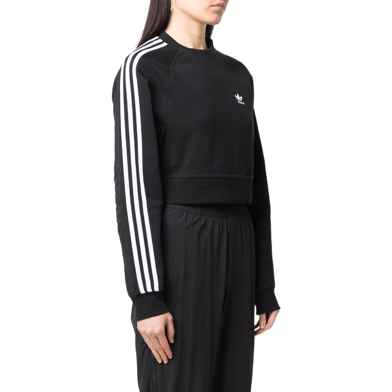 (WMNS) Adidas Originals Sweatshirts 'Black' H43924 sold by KicksCrew product image thumbnail 3