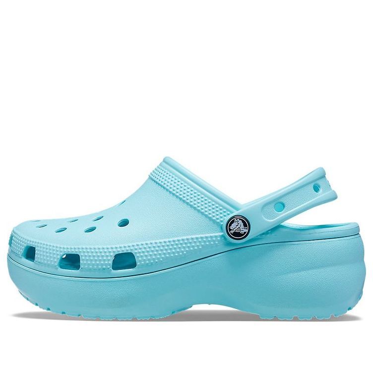 (WMNS) Crocs Classic Platform Clog 'Pure Water' 206750-4SS sold by KicksCrew