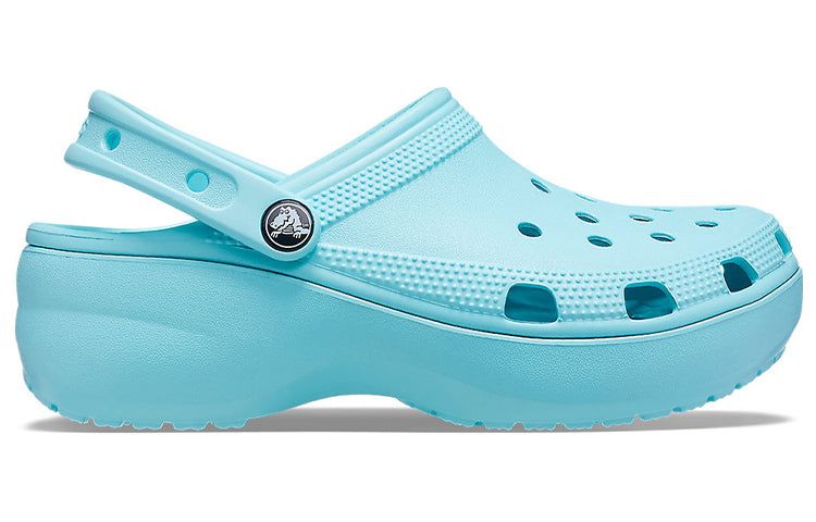 (WMNS) Crocs Classic Platform Clog 'Pure Water' 206750-4SS sold by KicksCrew product image thumbnail 2