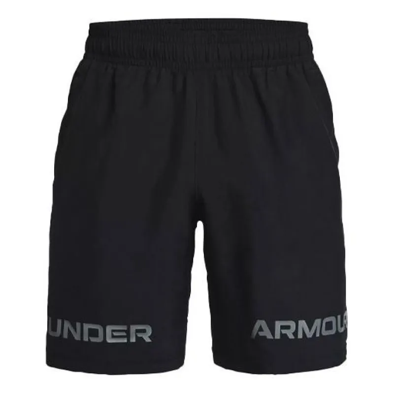 Under Armour Woven Graphic Wordmark Shorts 'Black' 1361433-001 sold by KicksCrew