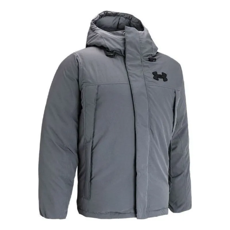 Under Armour Showdown Down Jacket 'Pitch Grey' 1360627-012 sold by KicksCrew