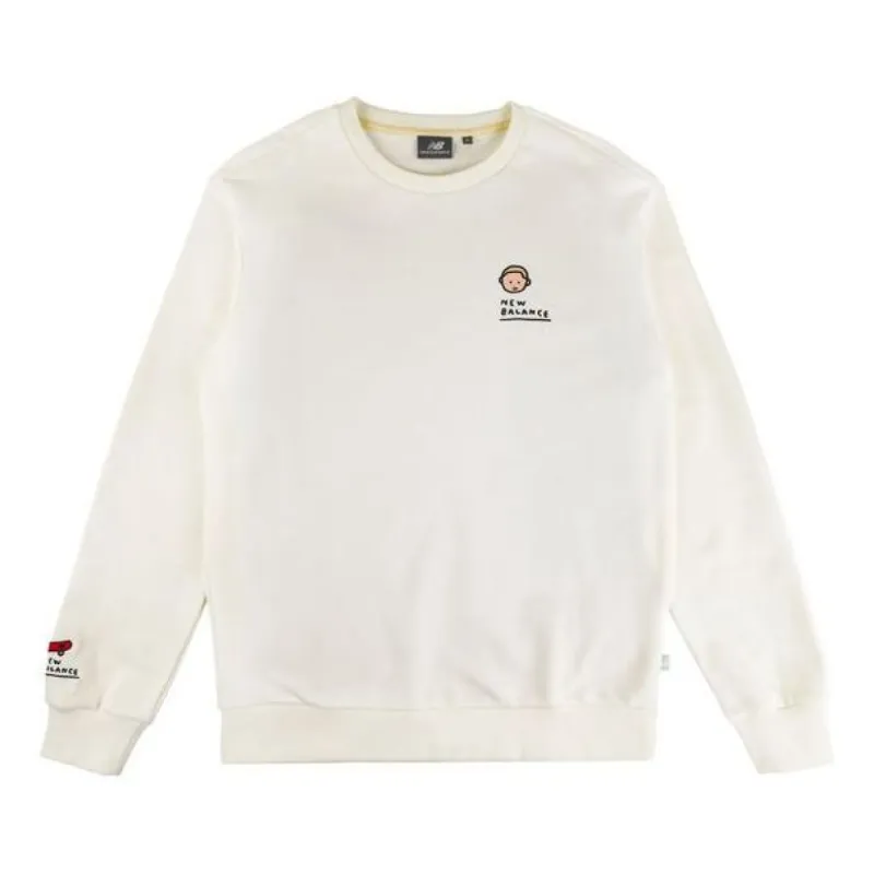 New Balance x Zero Per Zero Graphic Pullover 'White' NCA47111-IV sold by KicksCrew