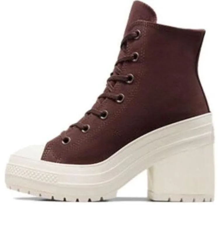 (WMNS) Converse Chuck 70 De Luxe Heel Suede Shoes 'Eternal Earth' A06782C sold by KicksCrew