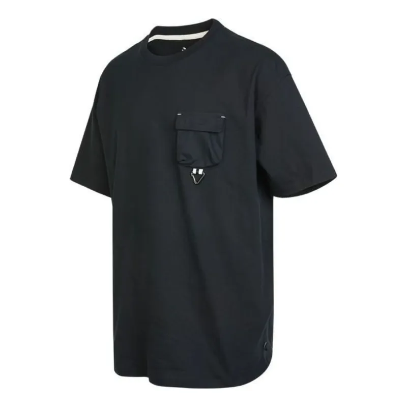 Converse Go Outdoor Oversized Pocket T-Shirt 'Black' 10024357-A02 sold by KicksCrew