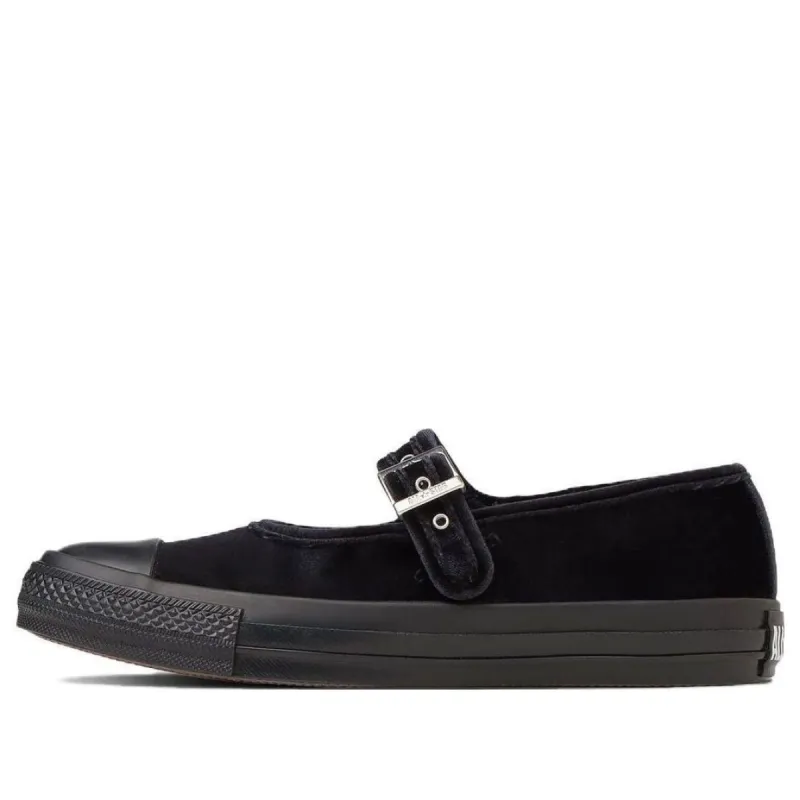(WMNS) Converse All Star MJ Velvet OX 'Black' 31310390 sold by KicksCrew