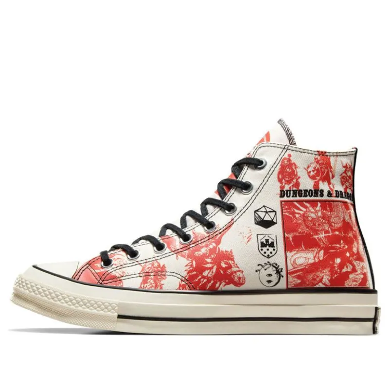 Converse x Dungeons & Dragons Chuck Taylor All Star High 'Egret Red' A09883C sold by KicksCrew