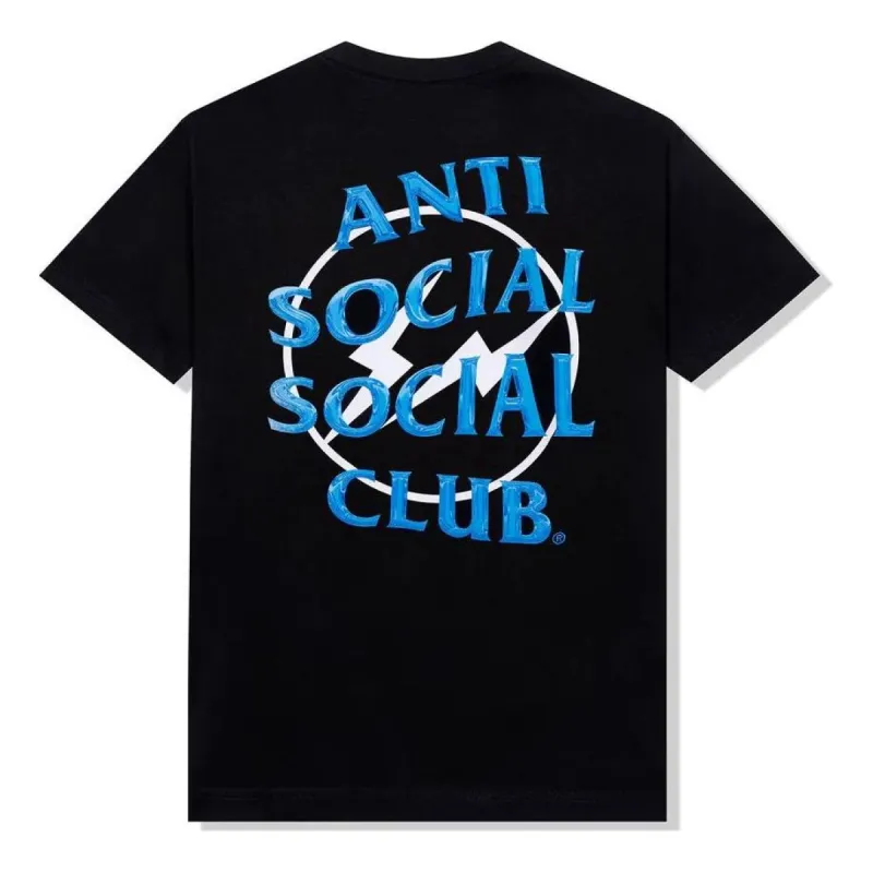 ANTI SOCIAL SOCIAL CLUB x Fragment Precious Petals T-shirt 'Black Blue' 42421812461766 sold by KicksCrew