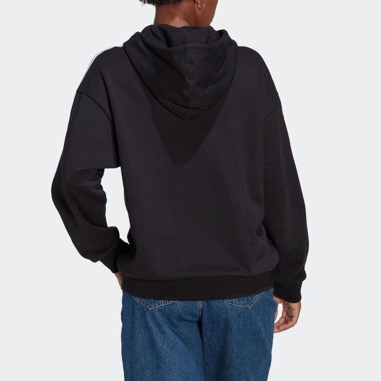 (WMNS) Adidas Centre Stage Hoodie 'Black' II6092 sold by KicksCrew product image thumbnail 4