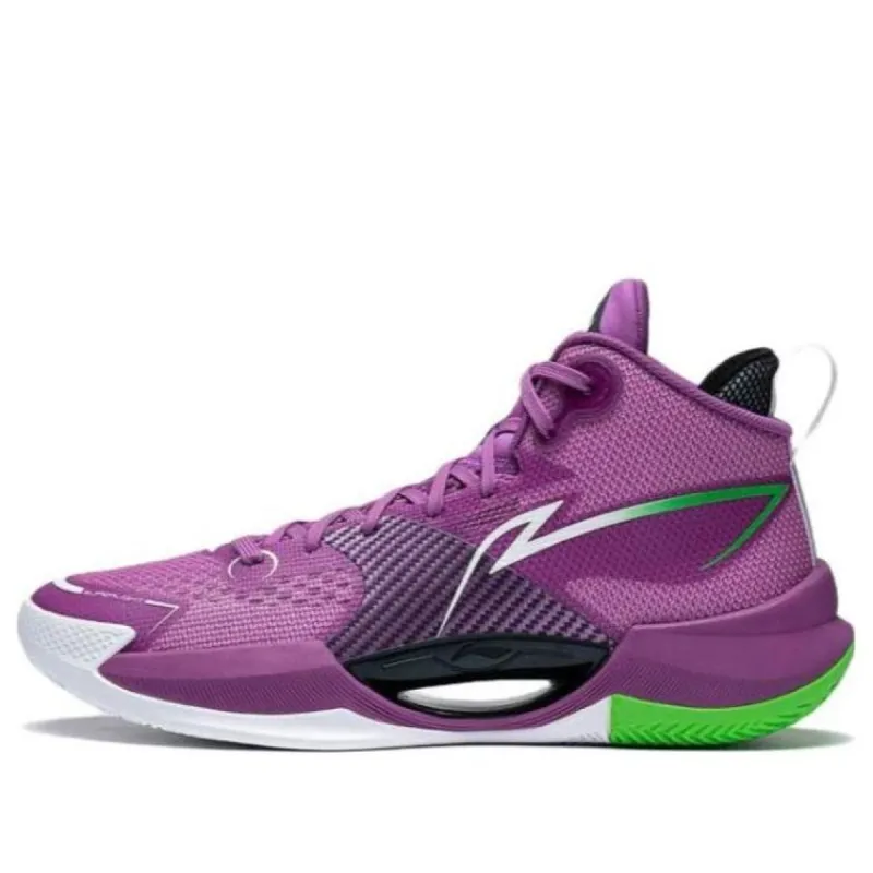 Li-Ning Superlight 'Green Purple' ABAS027-16 sold by KicksCrew
