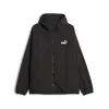 PUMA Oversized Hooded Windbreaker Jacket 'Black' 675387-01 sold by KicksCrew