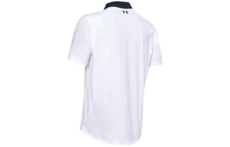 Under Armour Iso-Chill Graphic Polo Shirt 'White Black' 1350980-100 sold by KicksCrew