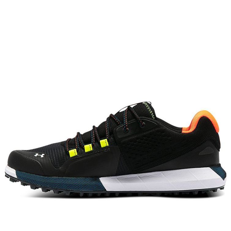 Under Armour HOVR Forge RC Spikeless Golf 'Black Photon Blue' 3024366-001 sold by KicksCrew