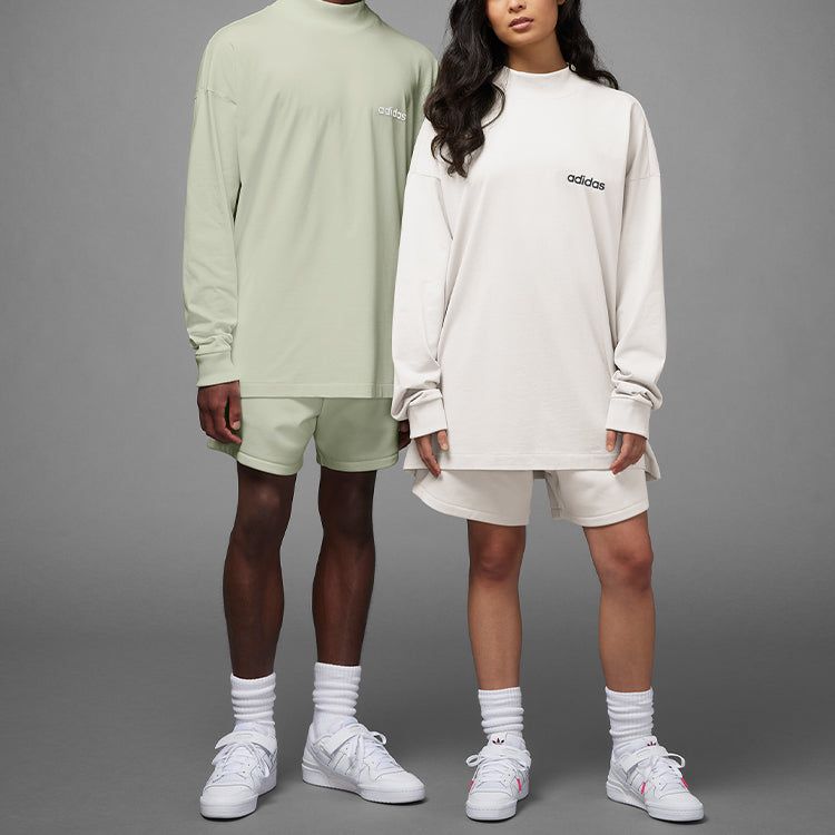 adidas Basketball Long Sleeve Tee 'Green' IA3422 sold by KicksCrew product image thumbnail 3