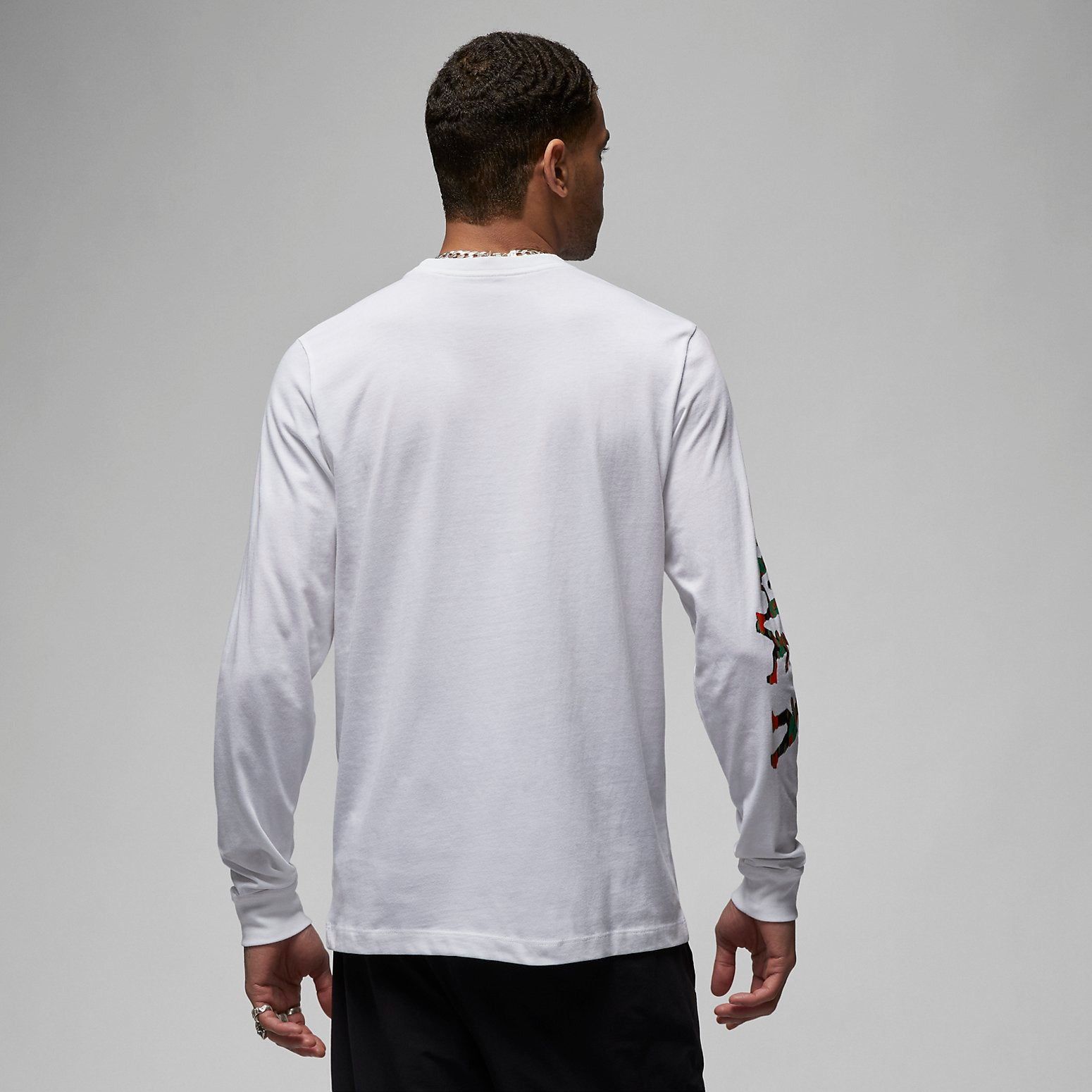 Air Jordan Brand Long-Sleeve T-Shirt 'White' FB7455-100 sold by KicksCrew product image thumbnail 4