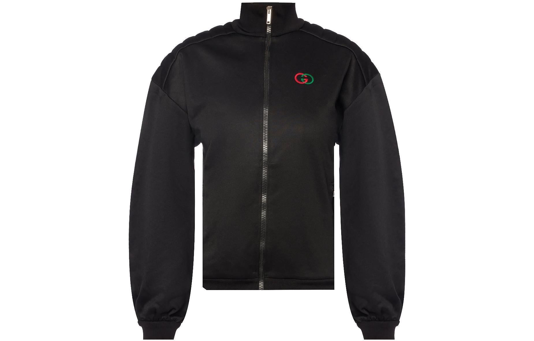 Gucci Technical Jersey Jacket With Elbow Pads 'Black' 595792-XJBT6-1000 sold by KicksCrew product image thumbnail 2