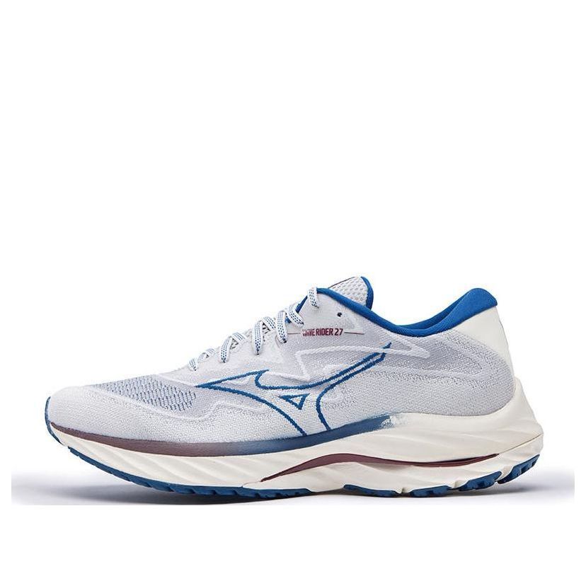 Mizuno Wave Rider 27 Low 'Milk White Blue' J1GC237505 sold by KicksCrew