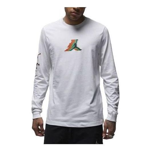 Air Jordan Brand Long-Sleeve T-Shirt 'White' FB7455-100 sold by KicksCrew