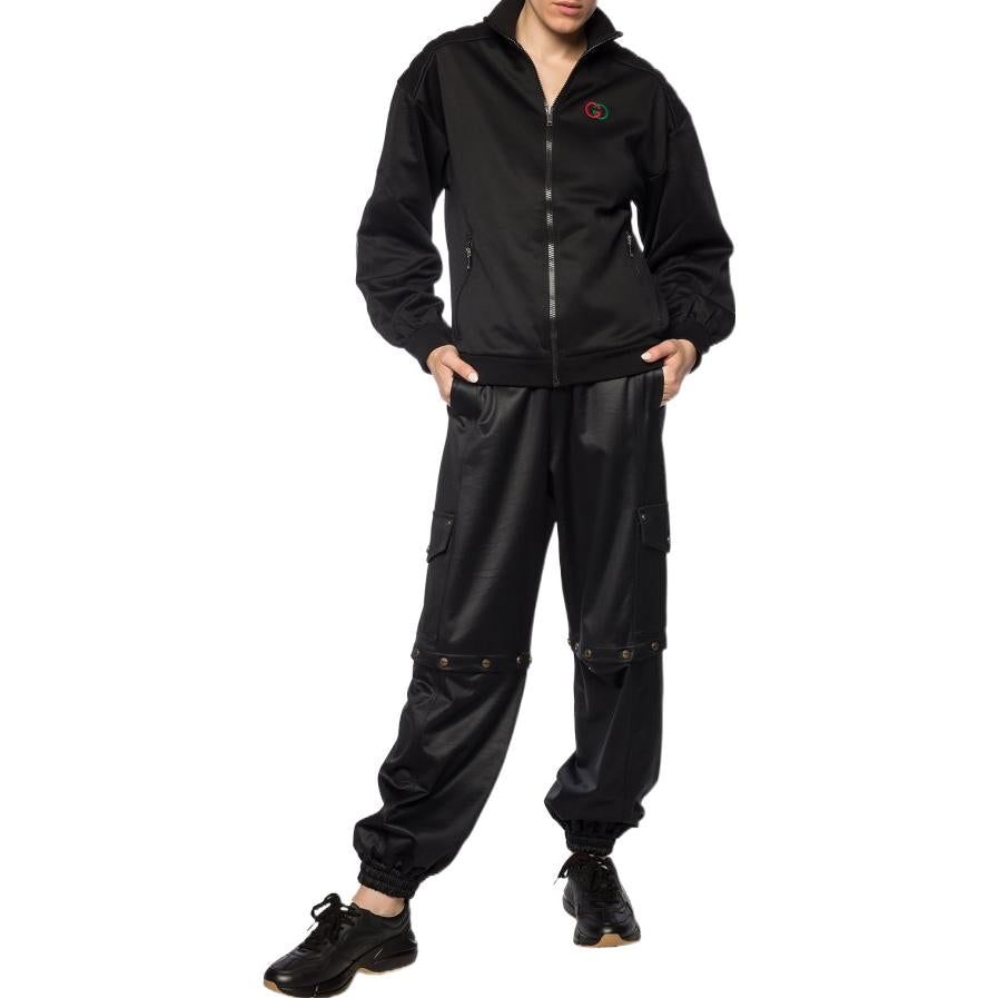 Gucci Technical Jersey Jacket With Elbow Pads 'Black' 595792-XJBT6-1000 sold by KicksCrew product image thumbnail 3