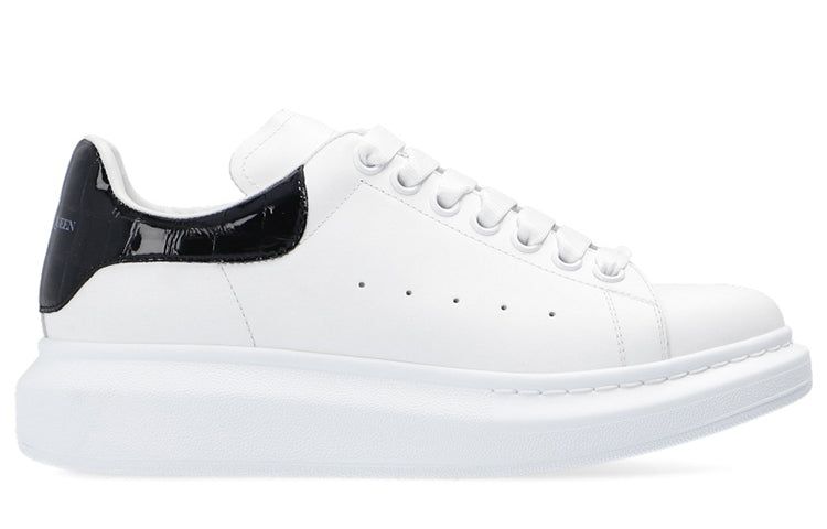 (WMNS) Alexander McQueen Oversized Sneaker 'White Black' 553770WHXMY9061 sold by KicksCrew product image thumbnail 2