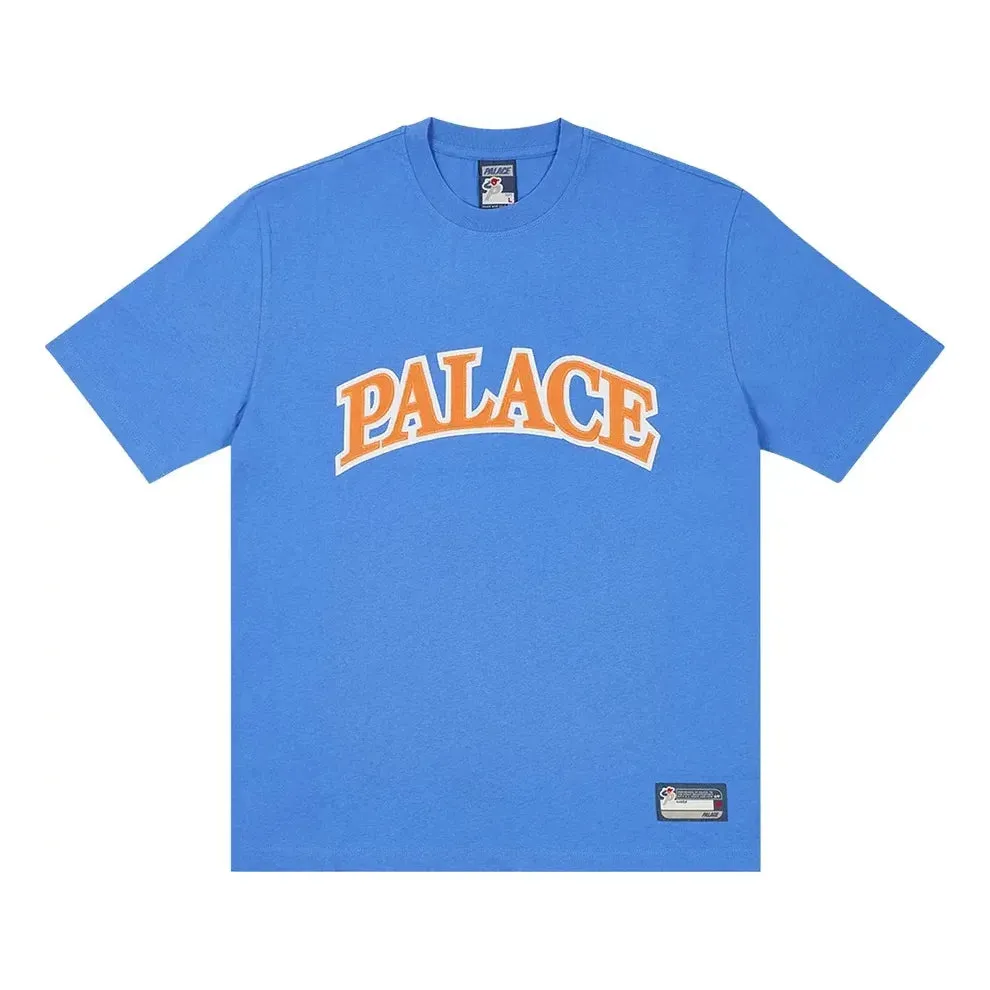 Palace Arc Appliqué T-shirt 'Palatial Blue' P26ES064 sold by KicksCrew