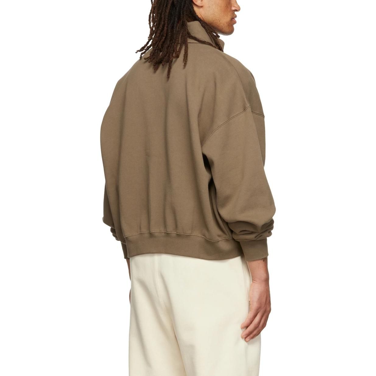 Fear of God Essentials FW22 Full Zip Jacket 'Wood' FOG-FW22-353 sold by KicksCrew product image thumbnail 3