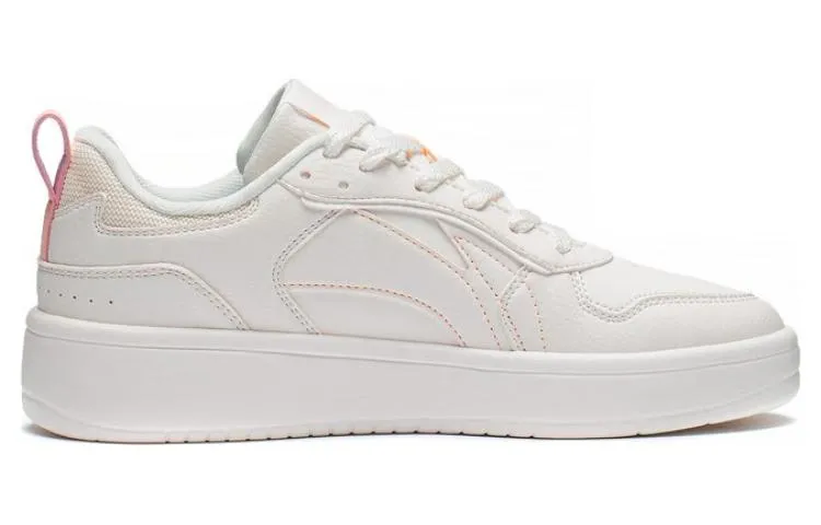 (WMNS) Li-Ning Spike Years 'White Orange' AGCT148-2 sold by KicksCrew product image thumbnail 2