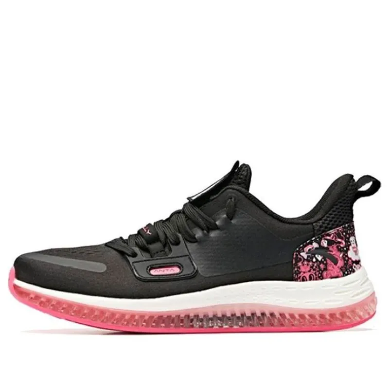 (WMNS) ANTA Flashfoam 'Black Pink' 12935501-5 sold by KicksCrew
